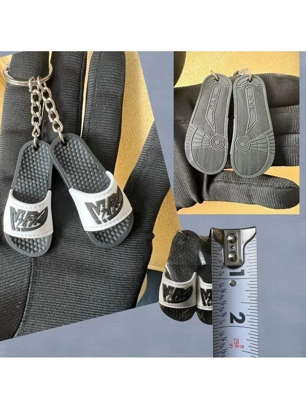3D Mini Sneaker & Basketball Collectors Edition Keychain with 3D Shoebox